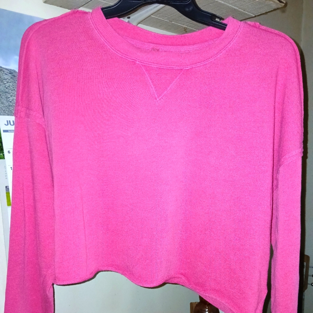 Women's Pink Cropped